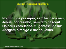 248-no humilde pres&eacute;pio