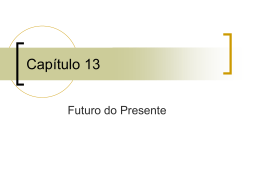 Capítulo 13 – Futuro