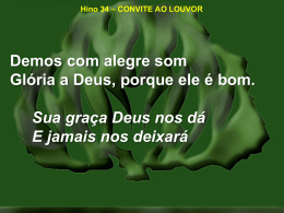 34-convite ao louvor