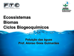 Ecossistemas Biomas Ciclos Biogeoquímicos