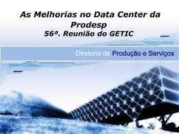 Virtualização Servidores - Governo do Estado de São Paulo