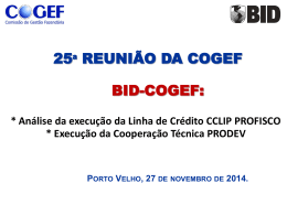 1 – COGEF 25a reunião apresentacao BIDv25-11-14
