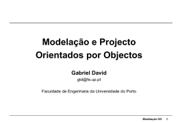 modelo OMT estático - Universidade do Porto