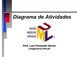 UML - Diagrama de Atividades - Prof. Dr. Luis Fernando Garcia
