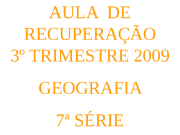 A DIVERSIDADE F&Iacute;SICA DOS CONTINENTES ASI&Aacute;TICO E