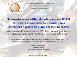 Transmissão mãe-filho da infecção pelo HIV
