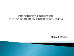 estudo de caso em língua portuguesa
