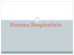 Sistema respiratório I