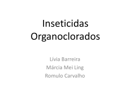 Inseticidas Organoclorados