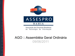 Agenda - Assespro