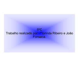 5ºC Trabalho realizado por : Florinda Ribeiro e João Fonseca