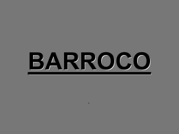 BARROCO - Colégio Cor Jesu
