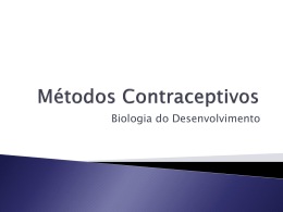 Métodos Contraceptivos