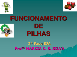 FUNCIONAMENTO DE PILHAS