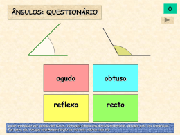 Identifica os &acirc;ngulos