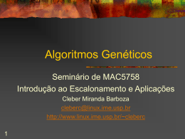 Algoritmos Genéticos - Rede Linux IME-USP