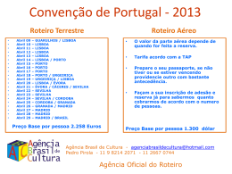 Convenção de Portugal - 2013