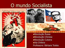 aula história geral mundo socialista