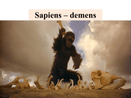 Sapiens demens 1
