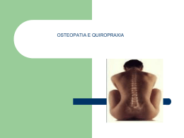 a osteopatia