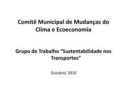 Slide 1 - Prefeitura de São Paulo