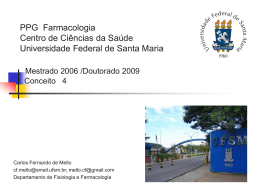 Farmacologia - (CPD)