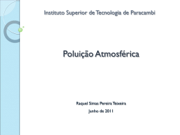 Poluição Atmosférica