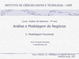 AMN 2. Modelagem Funcional