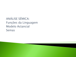 An&aacute;lise S&eacute;mica