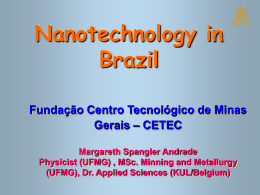 Nanotechnology in Brazil