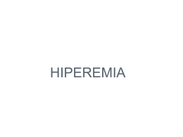HIPEREMIA