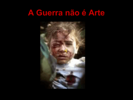 Eu quero PAZ!