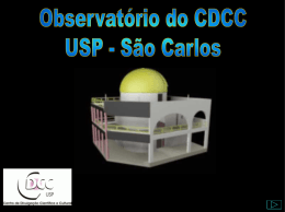Além do Firmamento - CDCC - Universidade de São Paulo