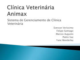 Clínica Veterinária Animax - Centro de Informática da UFPE