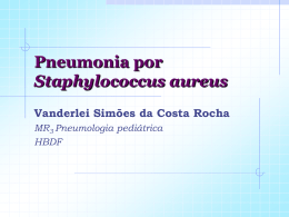 Pneumonia por Staphylococcus aureus