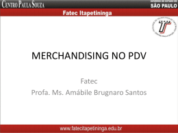 aula.merchandising - Comex FATEC