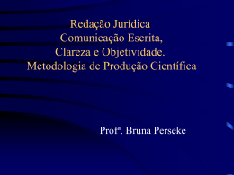 1.1 &ndash; Estrutura&ccedil;&atilde;o Formal