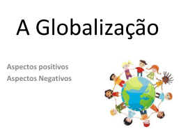 A Globaliza&ccedil;&atilde;o - WordPress.com