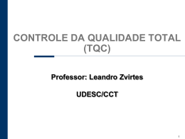 (controle + qualidade) total tqc