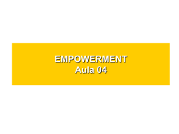 Empowerment - Professor Patrick Nunes