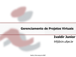 Projeto Virtual