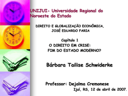 UNIJUI- Universidade Regional do Noroeste do