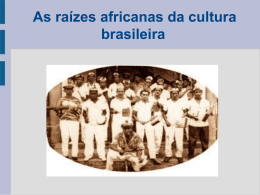 Aula sobre cultura negra – Samba