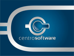 Apresentação - Centro Software