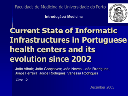 Current State of Electronic Health Records in Portugal