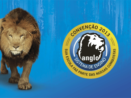 Apresenta&ccedil;&atilde;o Assessoria Pedag&oacute;gica - Conven&ccedil;&atilde;o