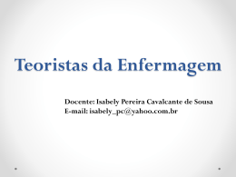 Teóricos de Enfermagem