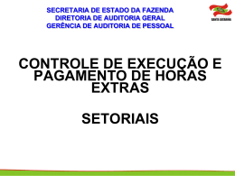 secretaria de estado da fazenda diretoria de auditoria geral