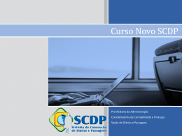 Curso NOVO SCDP - Pró