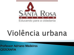 Violência urbana